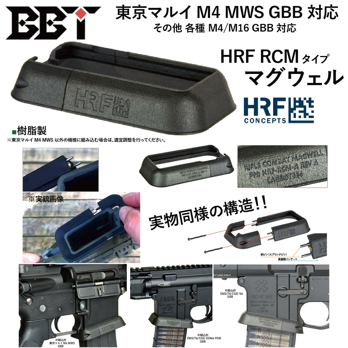 DETONATOR 東京マルイUSP9用USP9(RMRカット)スライドセット -BK